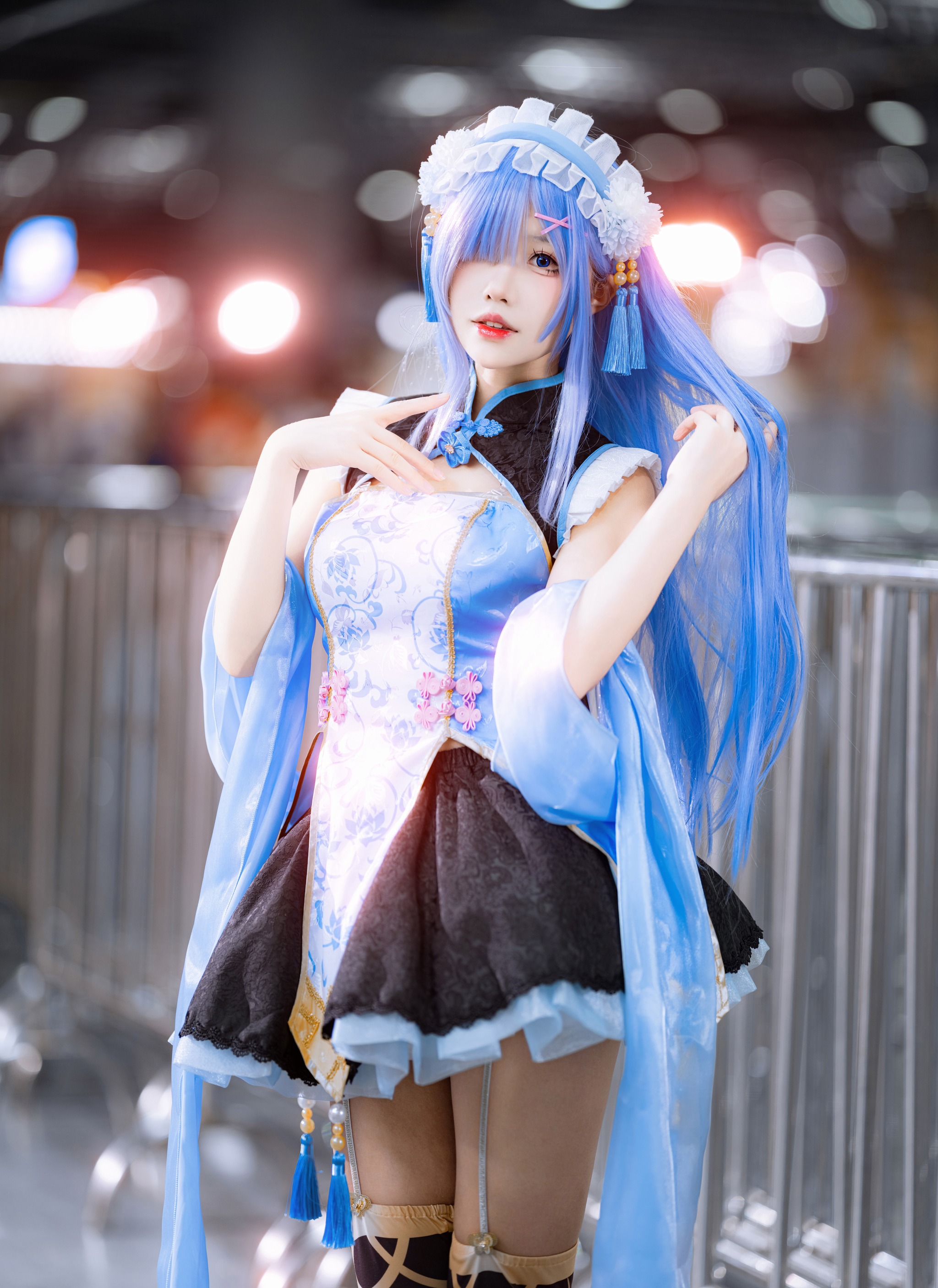 图片[1]-猫君君 – NO.029 _MaoJun 蕾姆 [14P]-XikXak